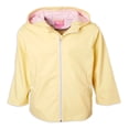 thumbnail image 1 of Pink Platinum Girls Full Zip Hooded Rain Jacket  Sizes 4-16, 1 of 2