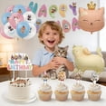 thumbnail image 2 of Cat Birthday Party Supplies Cat Theme Birthday Party Supplies Suitable for Parties, 2 of 4