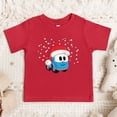 thumbnail image 6 of Leo the Truck Santa Hat Snow - Toddler Short Sleeve Graphic T-Shirt, 6 of 12