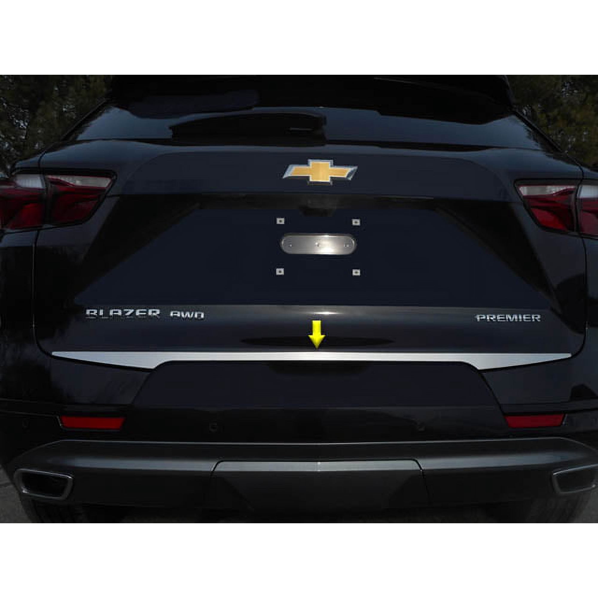 Stainless Steel Rear Deck Accent 1Pc Fits 2019-2020 Chevrolet Blazer RD59140 QAA