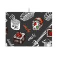 thumbnail image 1 of Balery Japanese Sushi Hashi Alfombrilla de Secado para Cocina, 18x24 Pulgadas, Súper Absorbente para Platos y Encimeras, 1 of 7