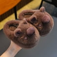 thumbnail image 7 of breaise Fleece Slippers for Kids Girls Boys Cute Plush Kawaii Cartoon Slide Shoes Indoor Outdoor Cozy House Shoes, 7 of 7
