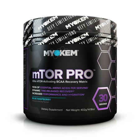 mTOR PRO: BCAA, EAA Matrix for Muscle Growth and Recovery, 30 (Best Supplement For Fast Muscle Growth)