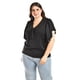 thumbnail image 2 of Blusa con moño al frente Roman Fashion Talla Extra 1874 Negro 38, 2 of 5