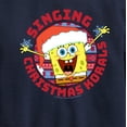 thumbnail image 3 of SpongeBob SquarePants  - Singing Christmas Korals - Toddler & Youth Crewneck Fleece Sweatshirt, 3 of 6