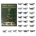 Aircraft Advent Calendar 2025,Calendrier de l'Avent 24 Jours - 24 Mini Avions de Guerre Uniques, Idéal pour les Collectionneurs et les Amateurs d'Aviation Aircraft Advent Calendar 2025,Calendrier de l'Avent 24 Jours - 24 Mini Avions de Guerre Uniques, Idéal pour les Collectionneurs et les Amateurs d'Aviation