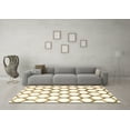 thumbnail image 3 of Ahgly Company Indoor Rectangle Trellis Brown Contemporary Area Rugs, 2' x 4', 3 of 4