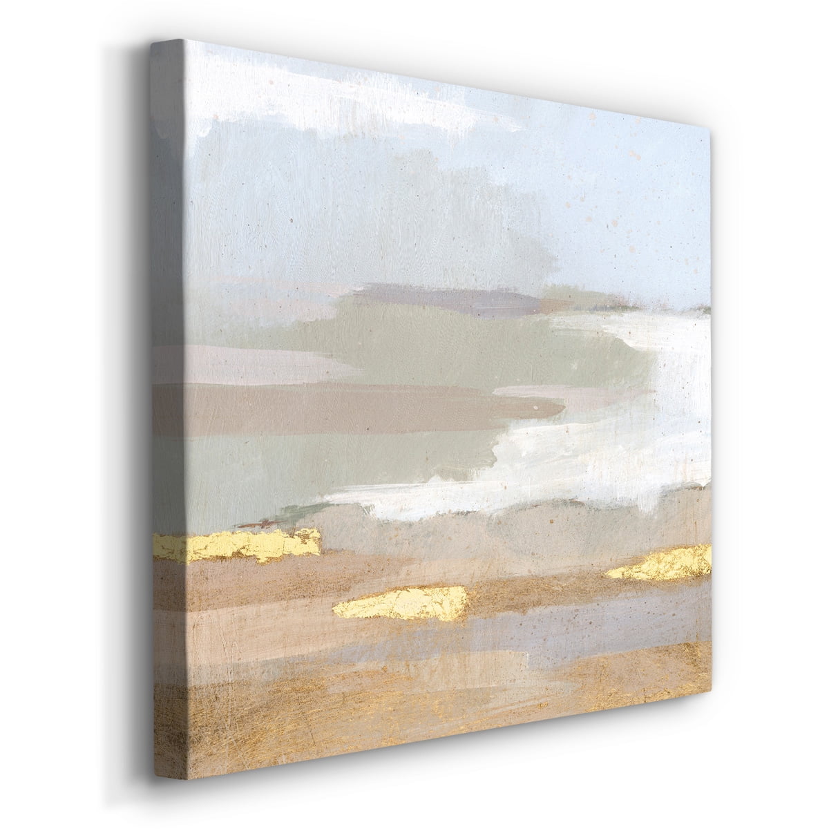 Wexford Home Abstract Coastland IV-Premium Gallery Wrapped Canvas, 10" x 10" - Ready to Hang