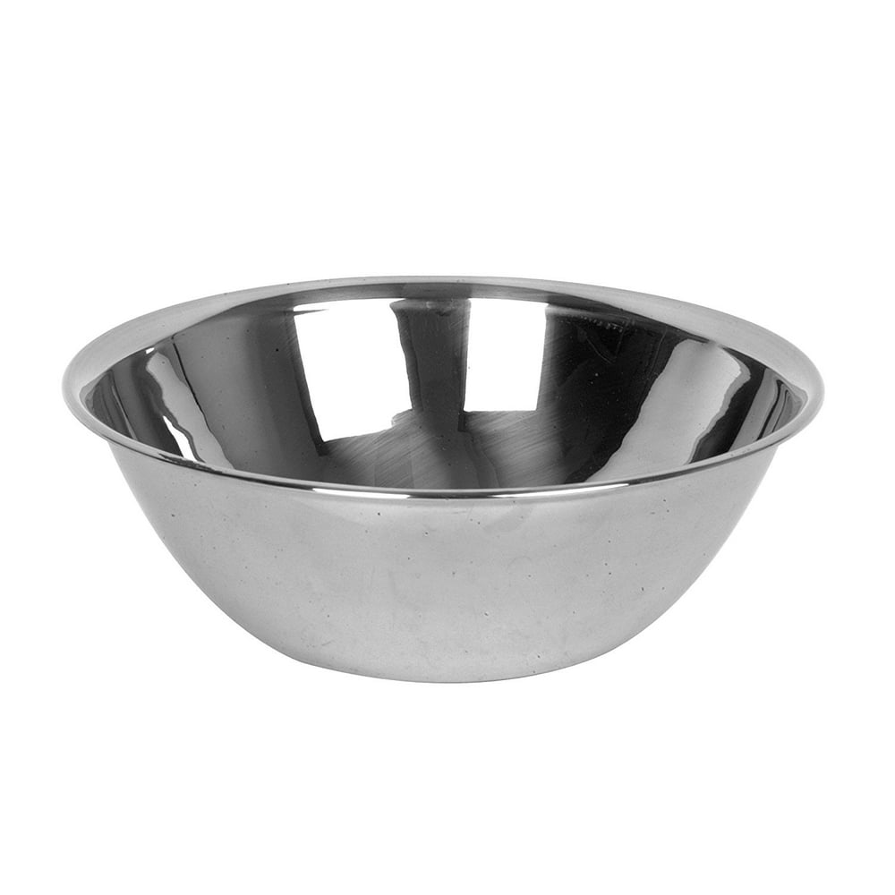 Stainless Mixing Bowl, 20 quart, Made of durable corrosion resistant 20 Qt Stainless Steel Mixing Bowl