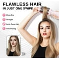 thumbnail image 4 of 4-in-1 Blow Dryer Brush & Hair Straightener - Ionic Hot Styler with for All Hair Types, 4 of 8