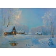 thumbnail image 3 of Arndt, Nicolaj 18x14 Black Modern Framed Museum Art Print Titled - Winter II, 3 of 5