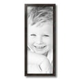 thumbnail image 2 of ArtToFrames 8x20 Inch Walnut Bamboo Picture Frame, This Brown Wood Poster Frame is Great for Your Art or Photos, Comes with Regular Glass (4874), 2 of 8