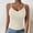 #028-Beige, variant on Womens Tops V Neck Ribbed Camisole with Built in Bra Pads Stretchy Slim Fit Tank Top for Daily or Layering Gift