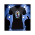thumbnail image 1 of Playera Blusa Con Impresion De La Catrina De Loteria Dia De Muertos Tradicion Mexicana Color Negro Talla Chica Marca Emil SaEs, 1 of 4