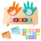 thumbnail image 1 of Juguete de aprendizaje preescolar VIC-SUN, bloques de números de madera, 1 of 7