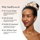 thumbnail image 4 of Kitsch Satin Scrunchies For Women - Softer Than Silk Scrunchies, No Crease Hair Ties, Soft Hair Accessories - Perfect For Day And Night Hairstyles | Ideal Gifts for Women - 1pc, Champagne, 4 of 4