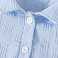 thumbnail image 5 of Hudaneo Newborn Boy Clothes 9M Baby Boy Long Sleeve Button Bodysuit Romper Jumpsuit One Piece Outfit Newborn Infant Fall Winter Wear, 5 of 7