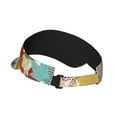thumbnail image 3 of Gaeub Fall Maple Leaves Sun Visor Hats with Empty Top and Adjustable, UV Protection for Golf Tennis Cycling Running, 3 of 8
