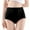 Black, variant on Women's High Waist Seamless Panties with 7A Crotch Lift Comfortable Breathable Underwear for Everyday Wear
