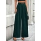 thumbnail image 2 of Pantalones de trabajo PRETTYGARDEN 2025 de cintura alta y pierna ancha para mujer, 2 of 8