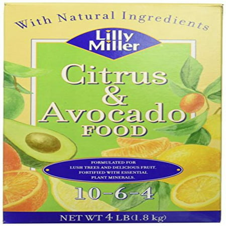 Lilly Miller Citrus & Avocado Food 10-6-4 4lb (Best Fertilizer For Pear Trees)
