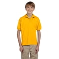 thumbnail image 1 of Gildan G880B DryBlend Youth Jersey Polo Shirt -Gold-Large, 1 of 2