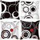 thumbnail image 1 of Set of 4pcs Modern Cushion Covers 45x45cm Decorative Sofa Pillow Cases for Couch Living Room Bedroom, 1 of 5