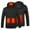 51Black, variant on Men's Heated Jacket Hooded Zipper Warm Winter Down Heated Coat Usb Charging Lightweight Solid Widproof Puffer Jackets