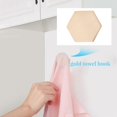thumbnail image 5 of 4Pcs Modern Wall Hooks Made From Solid Brass. Perfect Purse Wall Hanger, Perfect for Coats, Jackets, 5 of 5