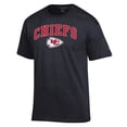 thumbnail image 2 of Men's Champion Black Kansas City Chiefs Arch Over Logo T-Shirt, 2 of 3