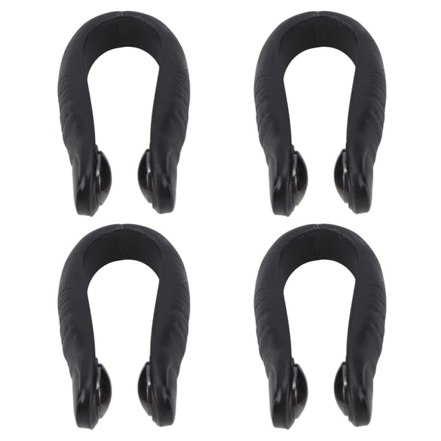4 pinzas de acupresión para puntos de presión de mano, imanes portátiles para reducir el estrés, pinzas para aliviar el dolor de cabeza y la migraña, color negro.