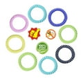 thumbnail image 4 of 10 Pcs Wrist Mosquito-Repellent Key Chains,Spiral Key Bracelets,Wrist Coil Mosquito-Repellent Chains,Multicolor Stretchable Plastic Wristband Key Chains,Wristband Key Rings for Gymnasiums, 4 of 6