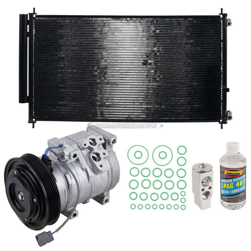 For Honda Odyssey 2005 2006 2007 OEM AC Compressor w/ A/C Repair Kit