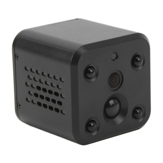 Cámara WiFi, Lente Gran Angular Grande Mini Cámara De Seguridad Visión Nocturna Automática Bajo Consumo De Energía 1080P Para El Hogar