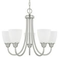 thumbnail image 2 of Capital Lighting 415151-337 Trenton 5 Light 21" Wide Chandelier - Nickel, 2 of 2
