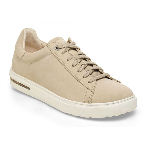 BIRKENSTOCK Bend Low Suede Sneakers Unisex Sandcastle Narrow Width 1027294