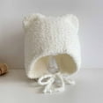 thumbnail image 2 of Krdevn Winter Baby Hat with Soft Ears Cozy Warm Cap for Boys Girls Cold Weather Outdoor Activities,Size:1-2 Years, 2 of 3
