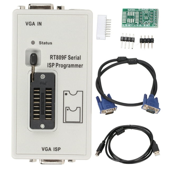 Programador de pantalla de TV para PC, identificación automática, entrada VGA USB, salida de interfaz Multimedia VGA HD, programador LCD