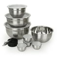 thumbnail image 1 of Mainstays 23 Pieces Kitchen Prep & Store Set, Stainless Steel & Plastic, 1 of 6
