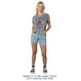 thumbnail image 3 of Sesame Street Count 99 Problems Women's Crop Top T-Shirt, Athletic Heather, Medium, 3 of 4