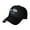 Black, variant on Augusta University-Logo Casual Sandwich Baseball Cap Adjustable For Men For Women