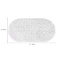 thumbnail image 3 of Alfombra de baño WELTRXE Pebbles, transparente, antideslizante, 70 x 35 cm, 3 of 9