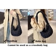 thumbnail image 5 of Quilted Tote Bag for Women Puffer Bag Lightweight Padding Shoulder Bag Hobo Bag Satchel Handbag Cloud Bag with Zip 2024, 5 of 9