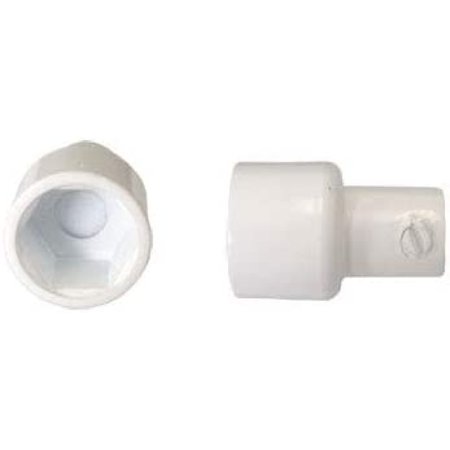 

Replacement Hex Ball Adaptor for Skylight and Awning Window Operators White