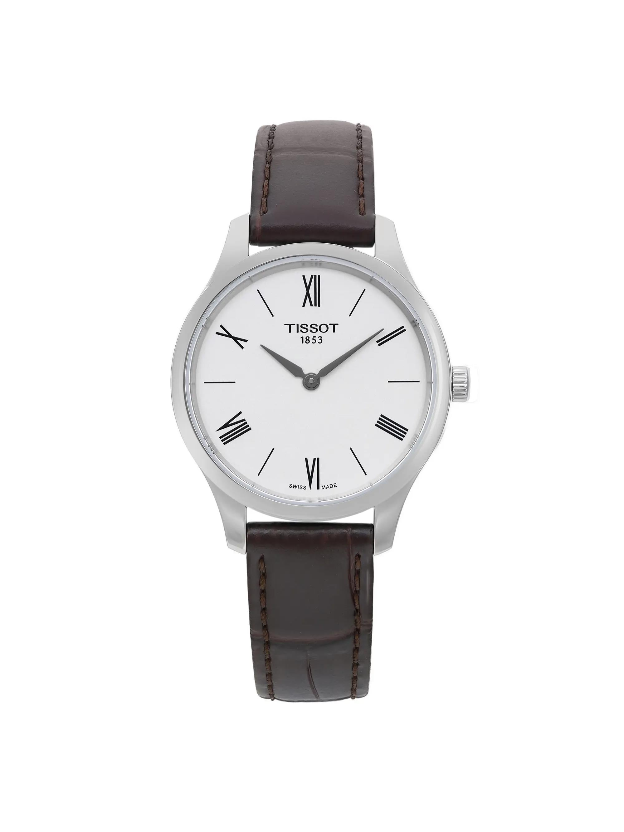 Tissot Tradition 5.5 Quartz Ladies Watch, Black Dial
