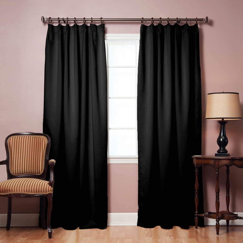 Quality Home Pinch Pleat Style Thermal Insulated Blackout Curtain