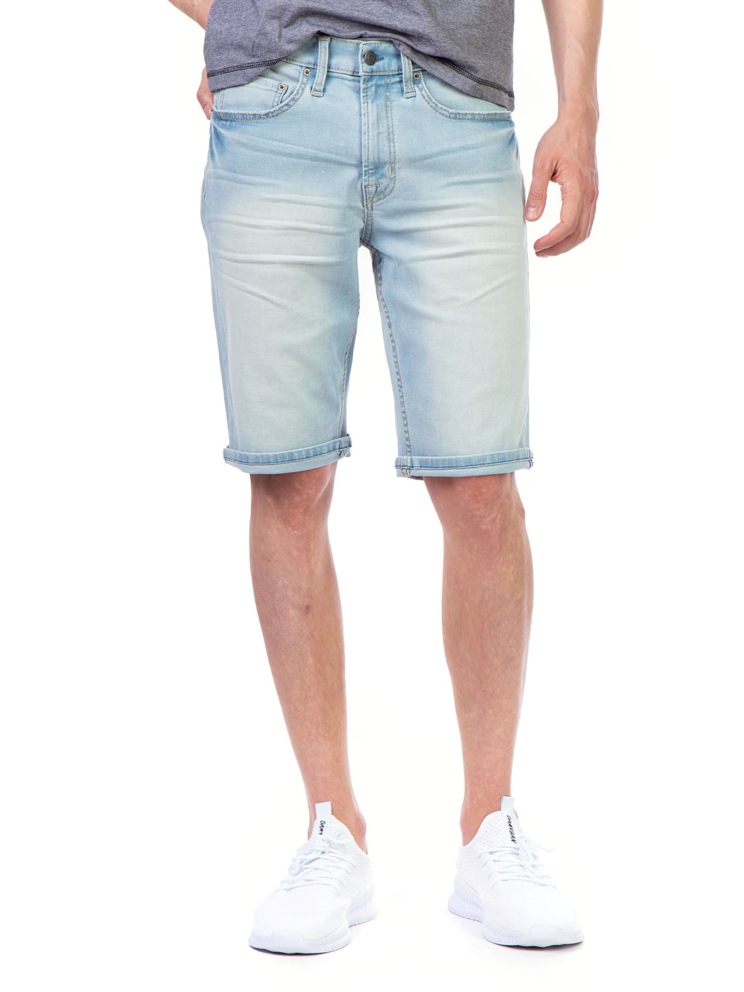 U.S. Polo Assn. Men's Slim Straight Denim Short - Walmart.com