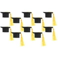 thumbnail image 3 of EeaseCA 10pcs Mini Graduation Cap Bottle Toppers Doctoral Hats Wine Bottle Caps, 3 of 7