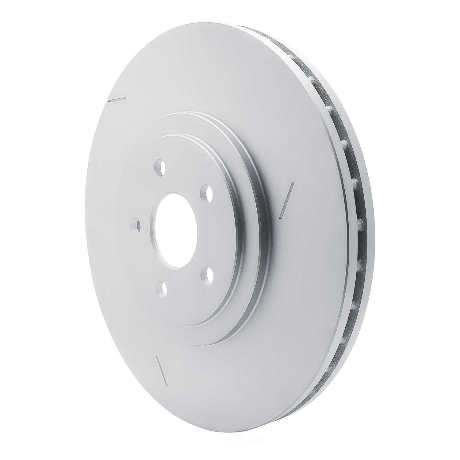 Dynamic Friction Company 910-42040 DFC Hi-carbon Alloy Geomet Coated Rotor - Slotted