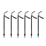 BToBackyard Plant support garden flower support piles, semi-circular plant support rings, plastic plant cages, flower pots, climbing grids for small plants, flowers, and vegetables (